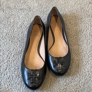 Tory Burch flats, barely worn!